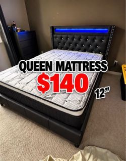 New Queen mattress only $140
