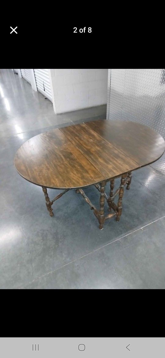 Drop Leaf Antique Table