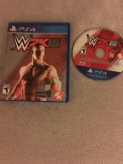 Ps4 2k15 Wwe wrestling video game