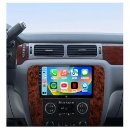 AINAVI  Car Radio Stereo for Chevy Silverado Tahoe Suburban GMC Yukon Sierra 2007 2008 2009 2010 2011 2012 2013, 9'' 2+64G Touchscreen Upgrade Carplay