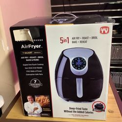 Emeril Lagasse 7-Quart Air Fryer – 5-in-1 Digital Air Fry Roast Broil Bake