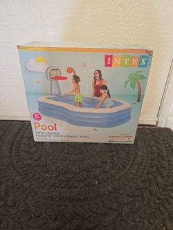 Intex Swim Center Shooting Hoops