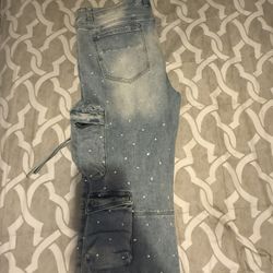 Embellish Rhinestone Jeans