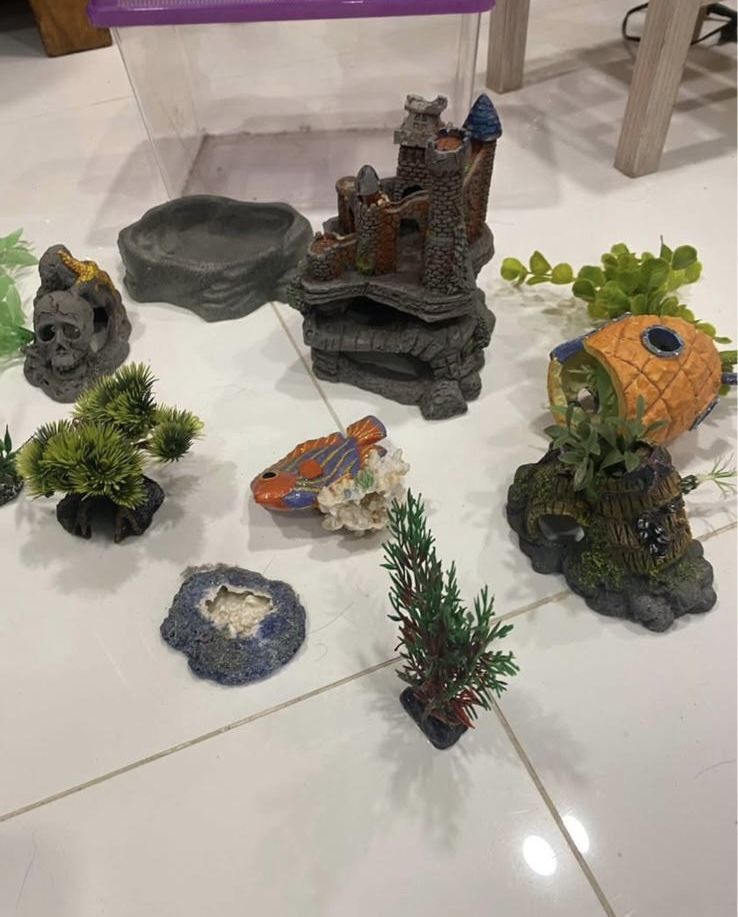 Fish Tank Decorations DECORACIONES PARA 🐠