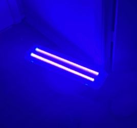 UV Blacklight Fixture – 2 Bulb Industrial 2-Ft Light – Tested
