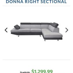 Right Sectional Couch 