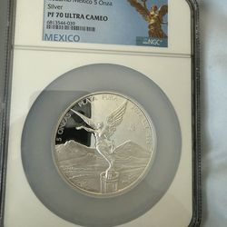 2022 5 Oz Silver Libertad NGC PF 70 ULTRA CAMEO