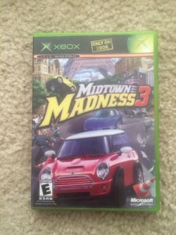 XBox Midtown Madness 3 Game