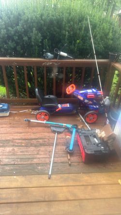 Nerf Kids Ride-On Go-Kart