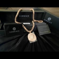 Versace Medusa Gold Chain