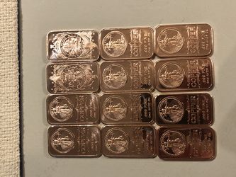 Copper Bars 1 Oz