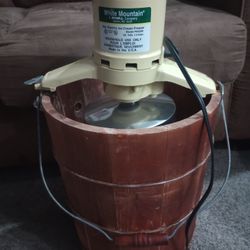 White mountain 6 qt electric ice cream 2025 freezer