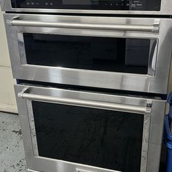 KITCHEN AID 30”WIDE MICROWAVE OVEN COMBO BUILT IN