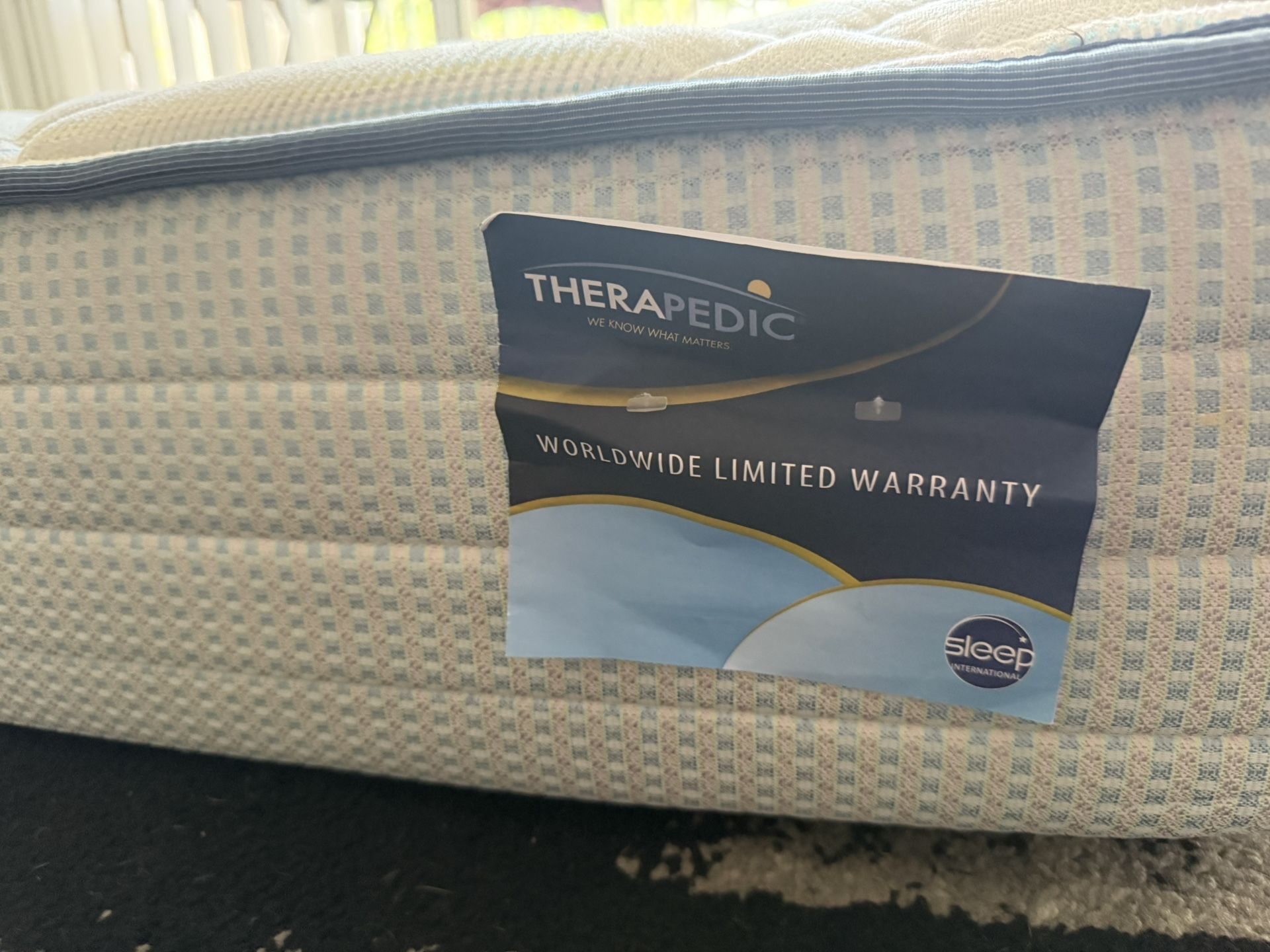 Therapedic Twin Bed 