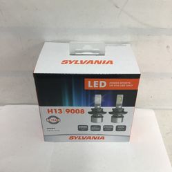 BRAND NEW Sylvania H13 9008 LED Power Sports And Fog Off Road Headlights 2 Bulbs 