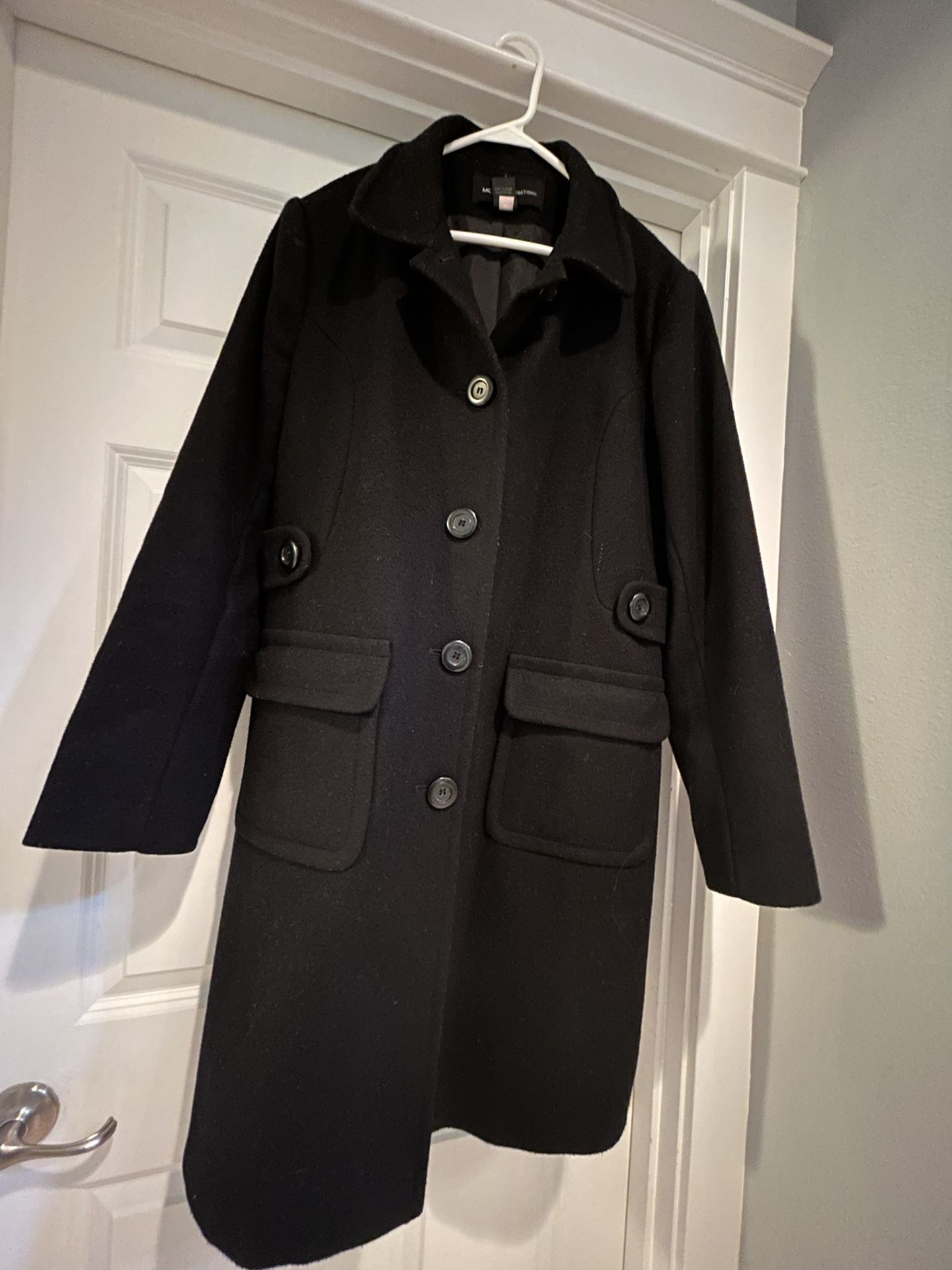 Wool 3/4 Length Coat