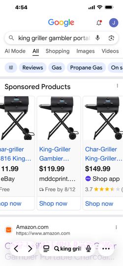NEW***KING GRILLER NEW ASSEMBLED