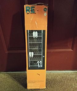 Room Essentials 18-Pair Over-the-Door White Shoe Rack