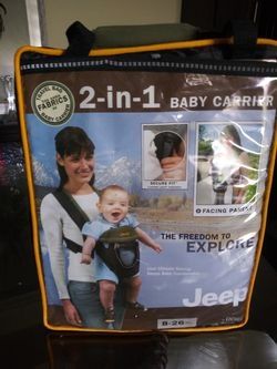 Baby carrier/  Jeep 2 in 1 Brand New