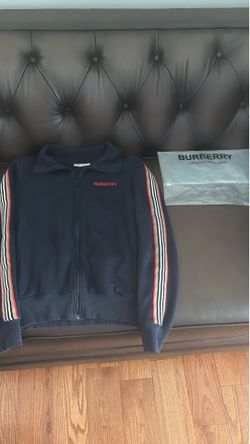 Navy Blue Burberry Jacket