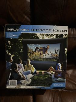 Inflatable Outdoor Screen 