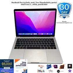 MacBook Pro 2016, Intel Core i7, 16GB, 500GB "H91452"