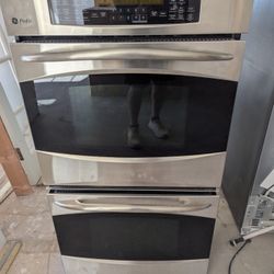 GE Stainless Steel Double Oven 