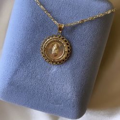 Virgin Mary Necklace