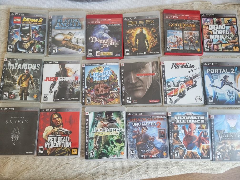PS3 & PS4 (30 GAMES)