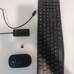 Wireless Keyboard And Mouse Combo 