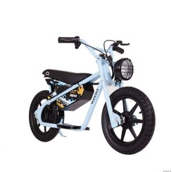 Droyd Kids' Weeler 14" Step Over Mini Electric Bike - Blue