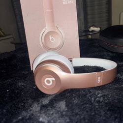 Beats Solo 2 Headphones Rose gold Special Edition 