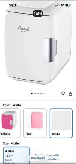 Cooluli Portable Mini Fridge