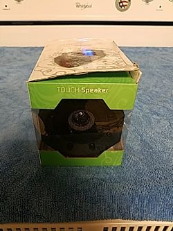 Just touch speaker.