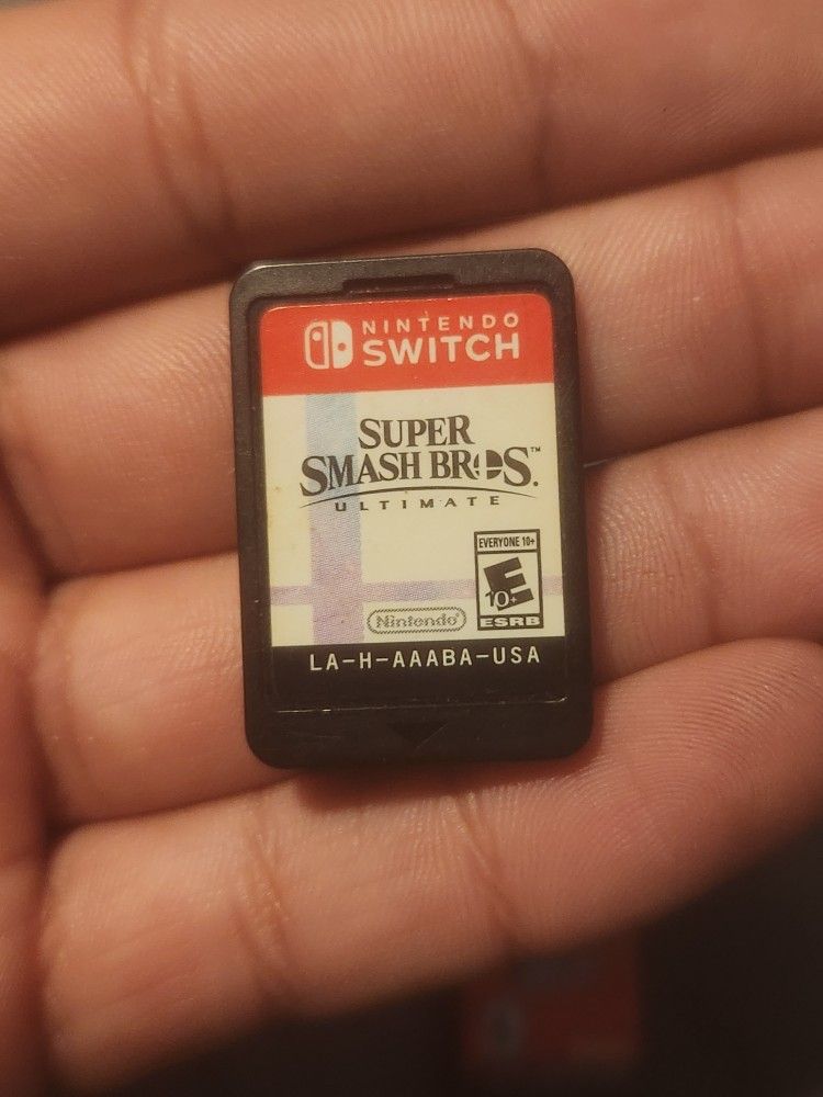 Super Smash Bros Ultimate Video Game Cartridge For Nintendo Switch