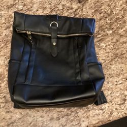 Madden Girl Black Backpack Purse