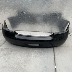Infiniti Rear Black Bumper 