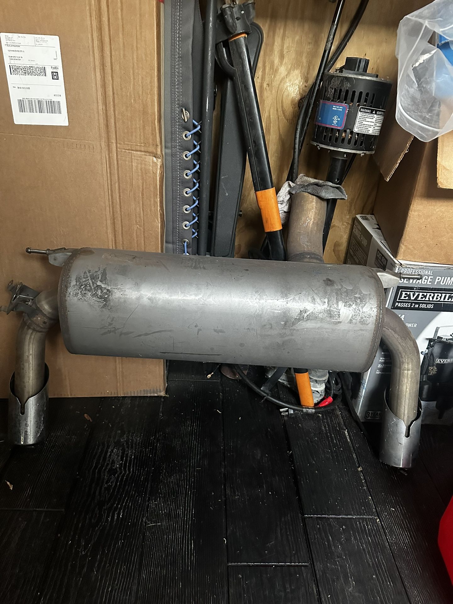 bmw f30 335i muffler