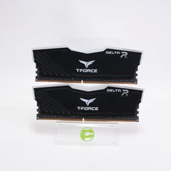 TeamGroup T-Force Delta RGB 32GB (4x8GB) RAM DDR4 3200MHz TF3D48G3200HC16FBK