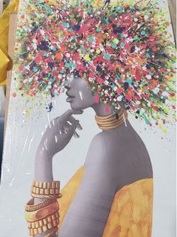 $1.00 New! Canvas picture 23x14