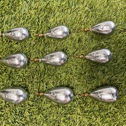 5, 4, 3 OZ  PEAR/ Bass Casting Weights