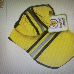 Dog Rain Coat Med/small Breed New No Tags