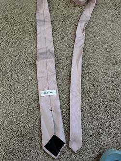 Calvin Klein Men's Tie Pink