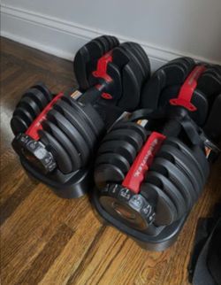 BOWFLEX DUMBELLS