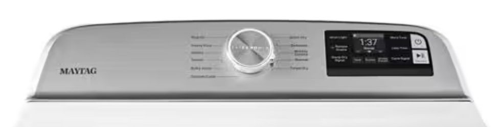 Less than 1 year NEW Maytag Smart Top Load Gas Dryer with Extra Power - 7.4 cu. ft.
