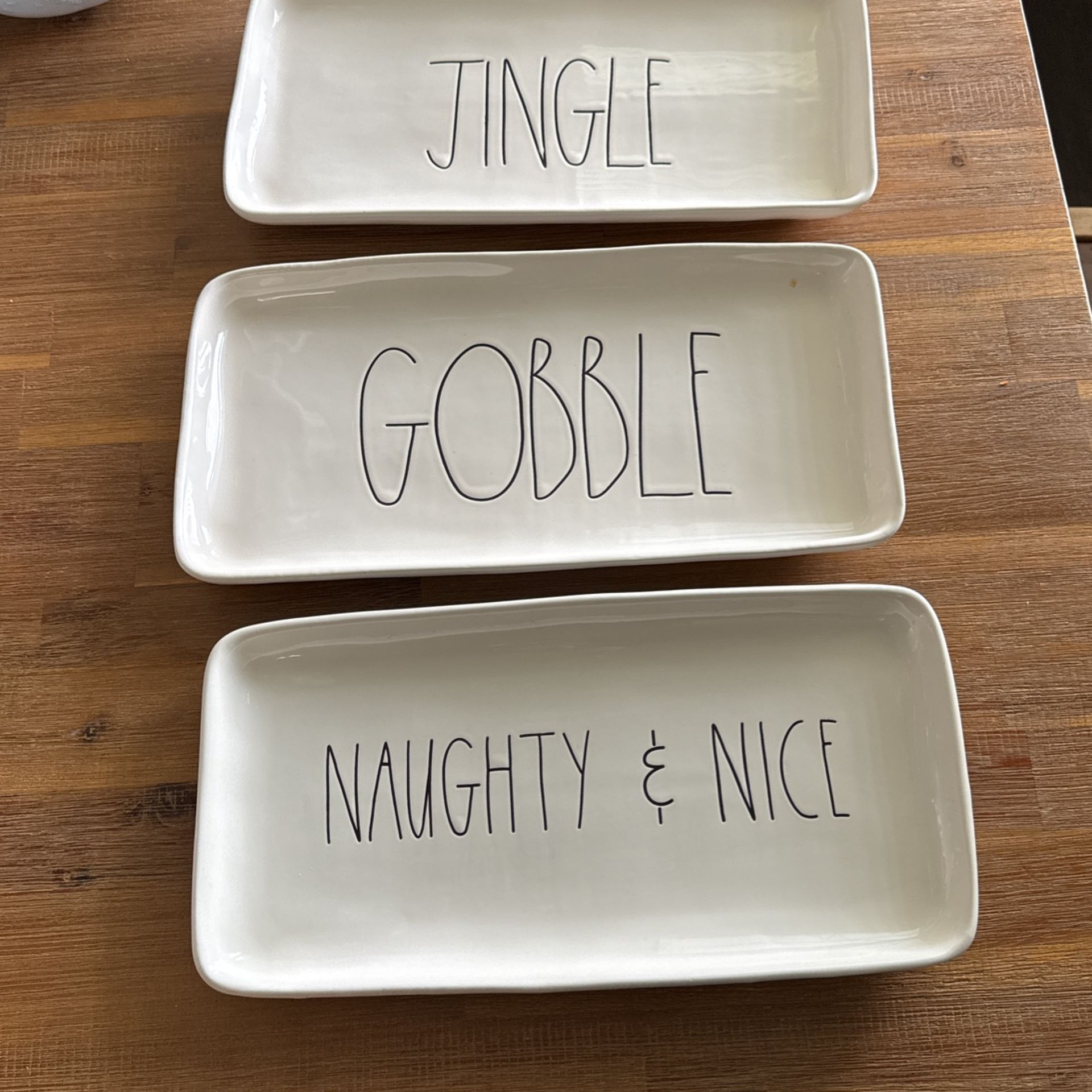 Rae Dunn Rectangle Platters