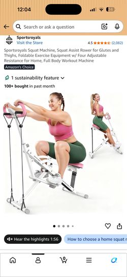 Squat machine
