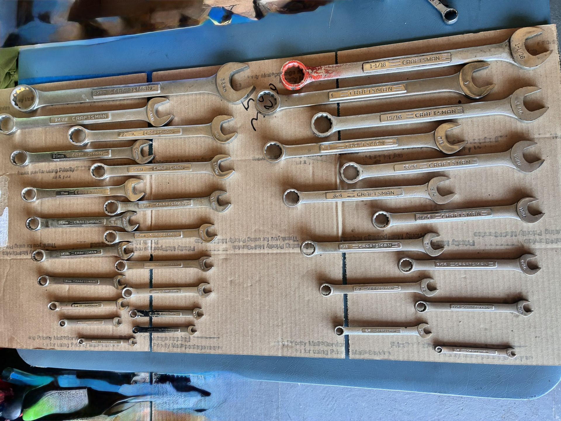 Craftsman Vintage Wrenches Metric And Sae