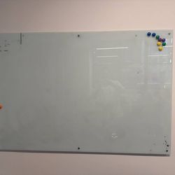 MOVING SALE! Glass Dry Erase Board