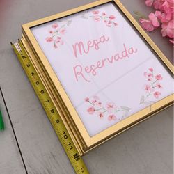 Custom Signs Comes With Frame 